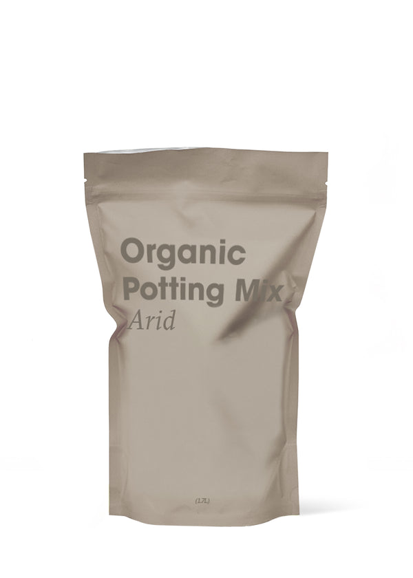 "Desert Dancer" Organic Potting Mix, Arid Plants, 2 quart